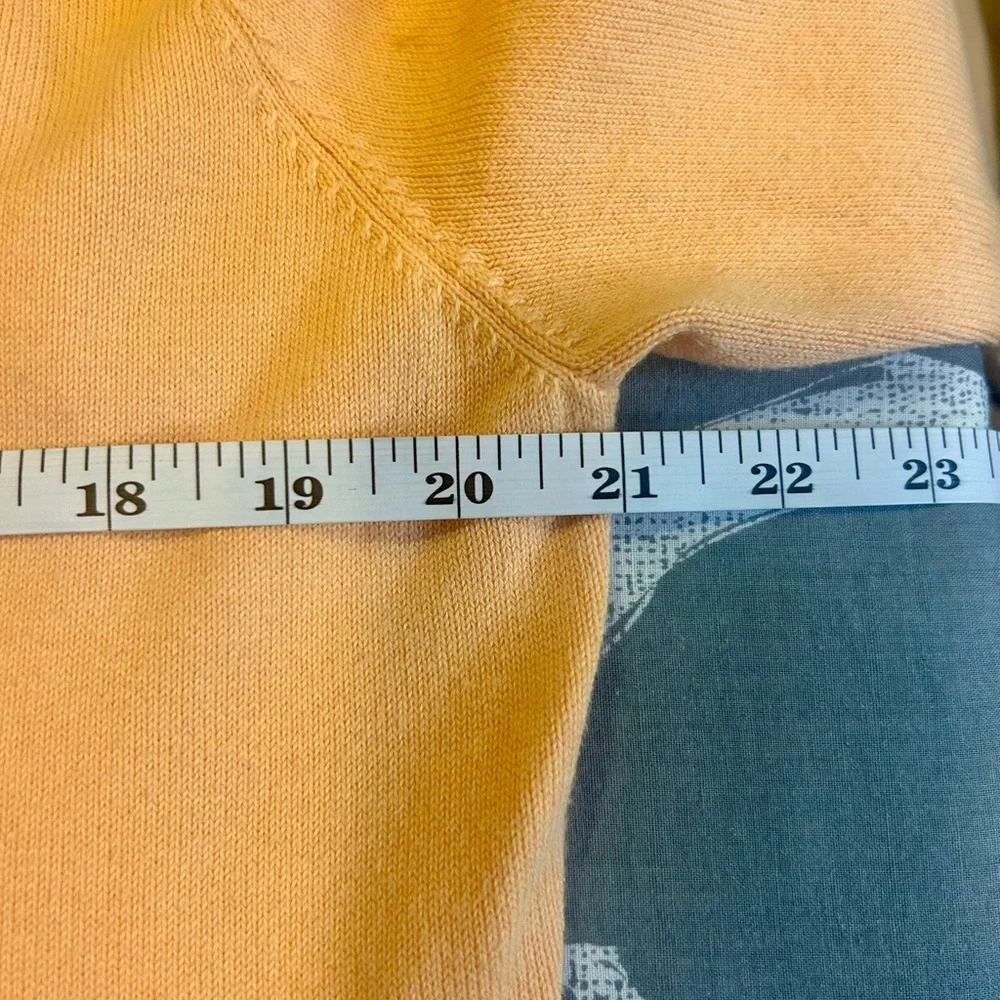 🧡”Lauren Ralph Lauren” Orange Sherbet  Tank Sweater Cardigan Set Size PL 🍑 - Picture 9 of 13